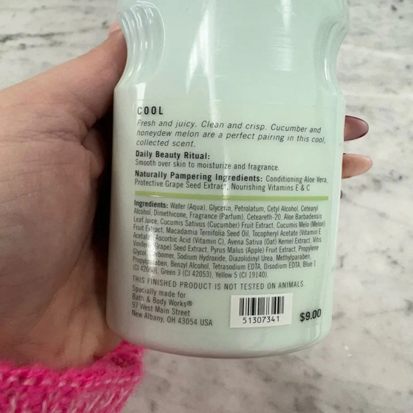 Bath & Body Works Pleasures Cucumber Melon - Picture 3 of 3